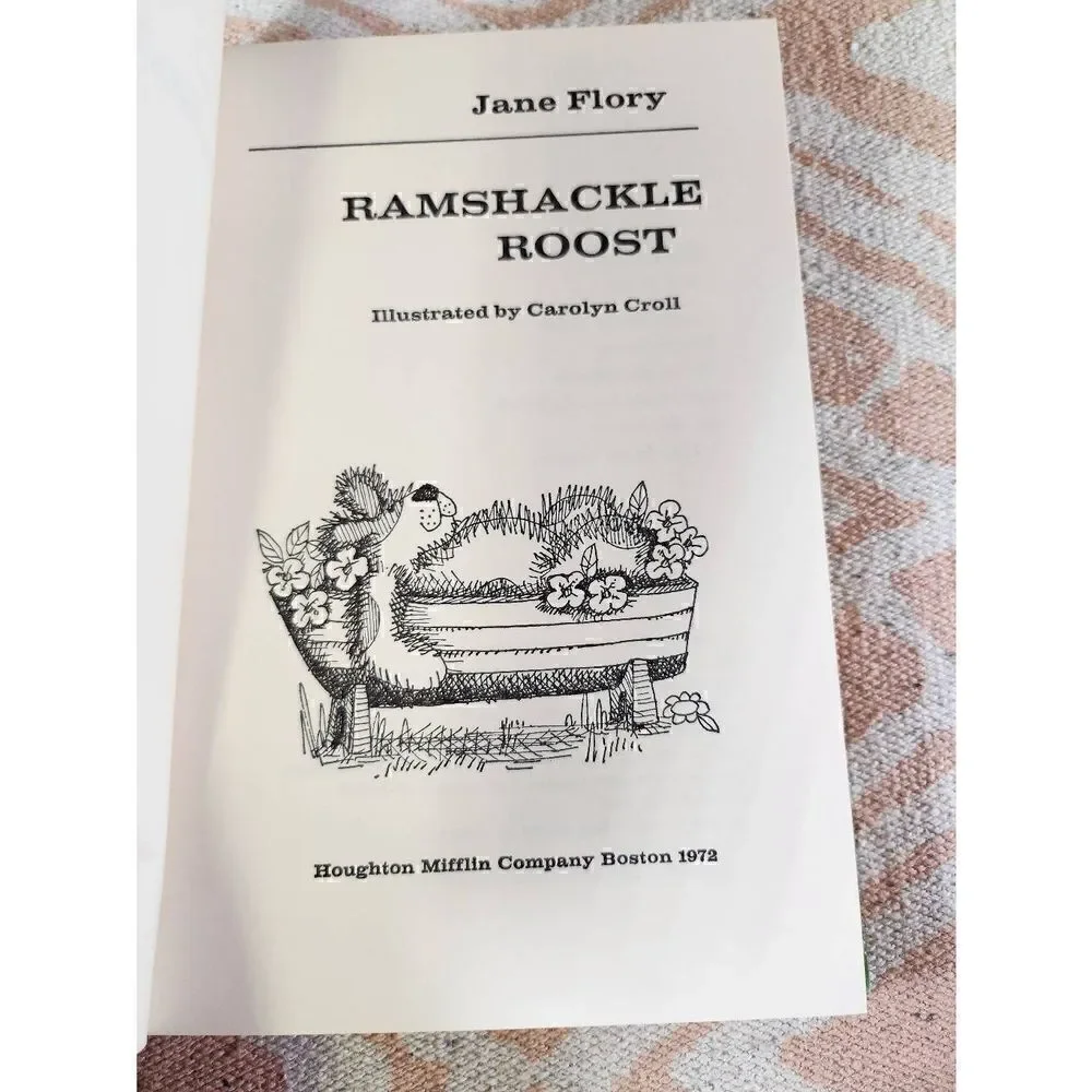 Vintage Books Ramshackle Roost Jane Flory 1972